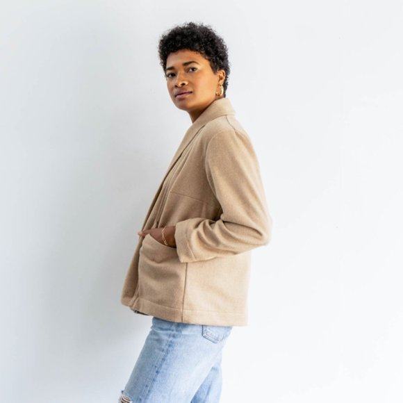 Only Child Cardiff Coat in Midweight Wool - Picture 2 of 3